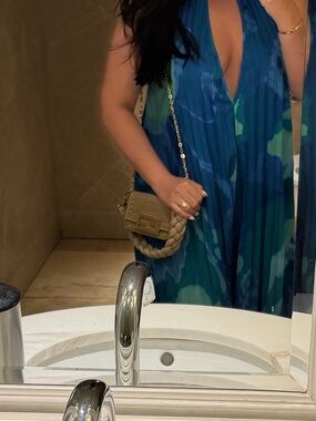 Fendi Nano Baguette Crossbody Bag